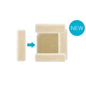 ブラバ 伸縮性 皮膚 保護 テープ ストレート型 幅4cm×直径13.3cm