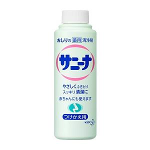 ストーマ洗浄剤 花王 サニーナ つけかえ用 90ml お尻の薬用清浄剤 トイレットペーパーを柔らかく...