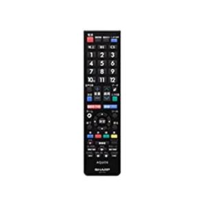 【純正品・新品】 【在庫あり】【新品】シャープ　液晶テレビ用　リモコン＜ブラック系＞（010 638...