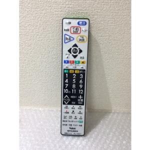 【中古】 テレビ リモコン 三菱 RL19601