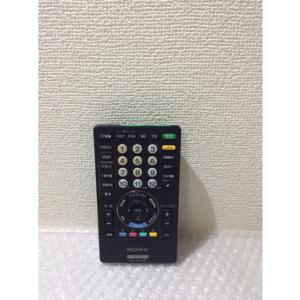 【中古】 テレビ リモコン SONY RMF-JD004 表蓋欠けあり