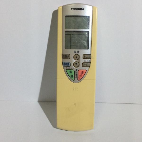 【中古】 エアコン リモコン 東芝 WH-F1U