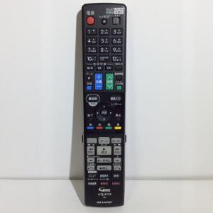AQUOS ブルーレイレコーダー 2B-C05CW1　純正リモコン シャープ ブルーレイディスクレコーダー用リモコン(004 638 0284