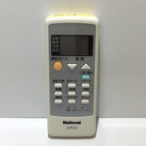 【中古】エアコン リモコン ナショナル A75C3026