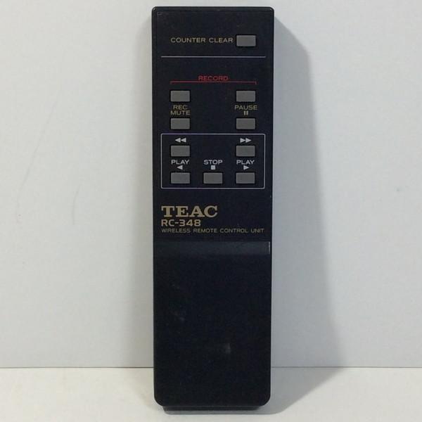 【中古】カセット　オーディオ リモコン TEAC ティアック RC-348