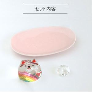 ペット仏具 香立て 虹の雫 香立てセットガラス...の詳細画像4