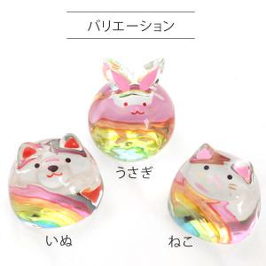 ペット仏具 香立て 虹の雫 香立てセットガラス...の詳細画像5