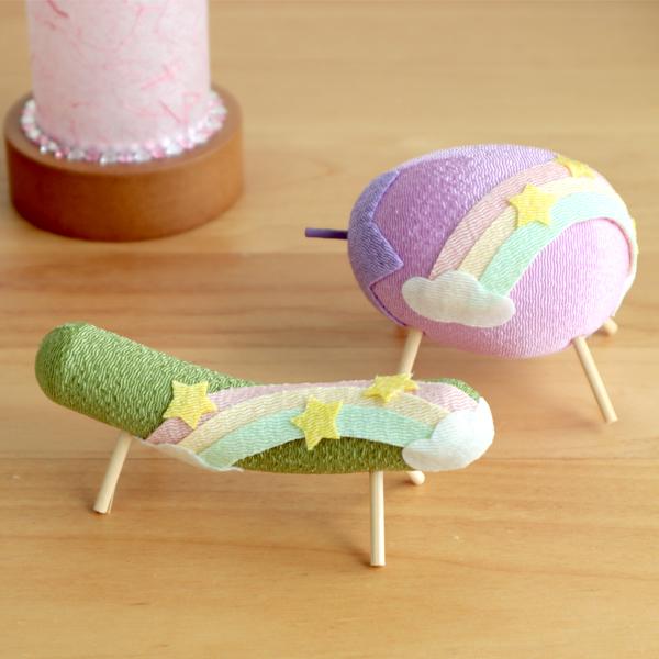 ペット お盆  パステル精霊馬 虹 ミニサイズ かわいい お盆のお迎え品 盆供養 お盆飾り 初盆 ち...