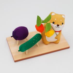 ペット お盆飾り 柴犬とお盆飾りセット(精霊馬...の詳細画像2
