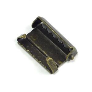 サスペンダー用 サイズ調整金具 コキ 日本製 アンティークゴールド