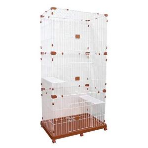 キャットケージ3段 ワイドタイプ プラケージ