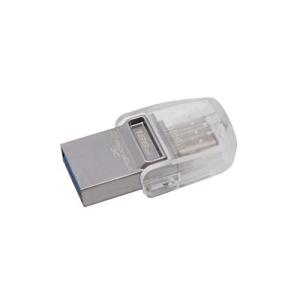 キングストン Kingston USBメモリ 128 GB USB3.0/3.1 DataTraveler microDuo 3C DTDUO3C/128GB 5年保証