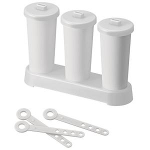 ライクイット製氷皿アイスバーメーカー幅16×奥行5×高さ13cmホワイト日本製STK-15L