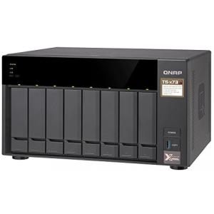 QNAP TS-873 クアッドコア2.1 GHz CPU 4GBメモリ 8ベイ DTCP-IP/DLNA対応