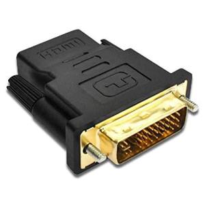 オーディオファン DVIアダプタ DVI 25ピン - HDMI タイプA 双方向変換