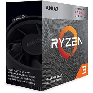 AMD Ryzen 3 3200G with Wraith Stealth cooler 3.6GHz 4コア / 4スレッド 65W【国内正規代理店品】 YD3200C5FHBOX