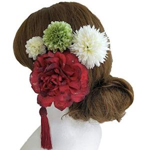 花 フラワー 髪飾り 5点セット 和装 結婚式 ウェディング 成人式 卒業式 着物 袴に