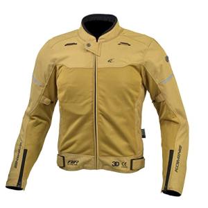 JK-158 コミネ KOMINE 2022年春夏モデル Protect  Rider Mesh Jacket ベージュ WXLサイズ JP店