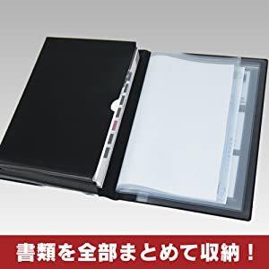 車検証入れ 車検証ケース おしゃれ 大容量 ロ...の詳細画像4