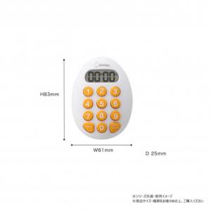 ドリテック dretec たまご型10キータイ...の詳細画像1