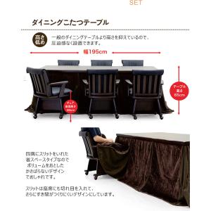 【3/25限定 ポイント5倍】こたつセット 長...の詳細画像1