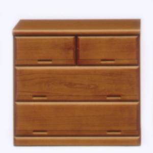 dinos（ディノス） 【日本製】キャスター付き総桐押し入れタンス 4段