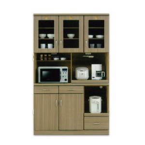 大川家具　食器棚　木製 大川家具 国産 食器棚 幅 120cm 完成品 大川家具 大容量 キッチン