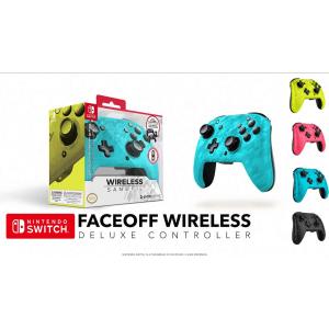 ニンテンドースイッチ ワイヤレス コントローラー PDP Faceoff Wireless Deluxe Controller Nintendo Switch 500-202-NA-CM｜peach-heart