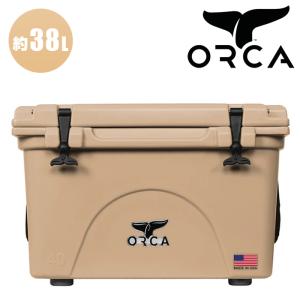 オルカ クーラーボックス ORCA COOLERS 40 QUART Tan ORCT040 キャンプ