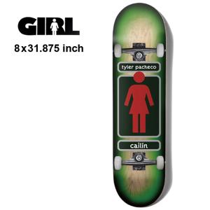 【コンプリート】GIRL 93 TIL TYLER PACHECO 8.0 × 31.875 Inch ガール スケートボード スケボー skate deck COMPLETE｜Woven