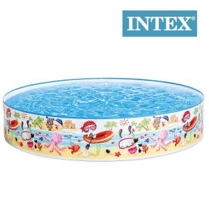 インテックス ビニールプール ファンアットザビーチスナッププール INTEX U-56451｜peachboys