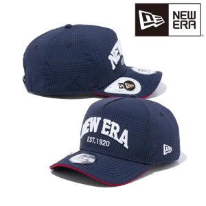 ニューエラ NEW ERA ゴルフ 9FORTY A-Frame On Par SOLOTEX ソロテックス アーチロゴ ブルーチェック 56.8 - 60.6cm スナップバック キャップ 日本正規品｜peachboys