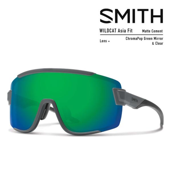 2022-23 SMITH WILDCAT ASIA FIT Matte Cement Chroma...