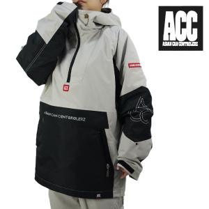 【特典あり】2023-24 ACC ANORAK JACKET MOVERZ Sand Black スノーボードウェアー ジャケット メンズ レディース 日本正規品｜peachboys