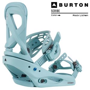 2023-24 BURTON SCRIBE Re:Flex Rock Lichen バートン スクライブ リフレックス レディース スノーボード バインディング 2024 日本正規品