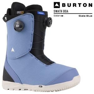 2023-24 BURTON SWATH BOA Slate Blue バートン スワス ボア スレートブルー メンズ スノーボード ブーツ 2024 日本正規品｜peachboys