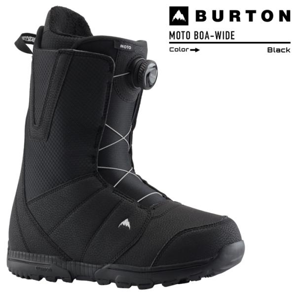 2023-24 BURTON MOTO BOA WIDE Black バートン モト ボア ワイド ...