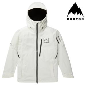 バートン ウェア ジャケット 23-24 BURTON MEN'S [AK] CYCLIC GORE-TEX 2L JACKET Stout White メンズ 男性 ゴアテックス スノーボード 日本正規品｜peachboys