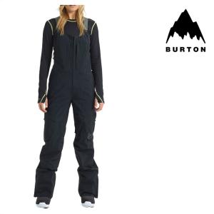 バートン ウェア パンツ 23-24 BURTON WOMEN'S [AK] KIMMY GORE-TEX 2L BIB PANTS True Black ウィメンズ ビブパンツ スノーボード 日本正規品｜peachboys