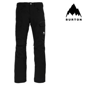 バートン ウェア パンツ 23-24 BURTON WOMEN'S GLORIA STRETCH 2L PANTS True Black ウィメンズ 女性 スノーボード 日本正規品｜peachboys