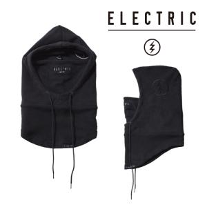 2023-24 ELECTRIC FLEECE HOOD WARMER Black E24F32 エレクトリック フリースフードウォーマー スノーボード 2024 日本正規品｜peachboys