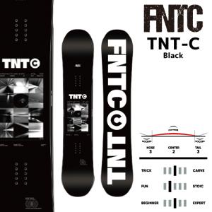 2023-24 FNTC TNT C Black エフエヌティシー ティエヌティ キャンバー グラトリ ブラック 黒 スノーボード 板 Snowboards 2024 日本正規品｜peachboys