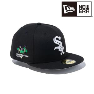 ニューエラ NEW ERA 59FIFTY MLB State Flowers シカゴ・ホワイトソックス ブラック 14109910 キャップ 帽子 日本正規品｜peachboys