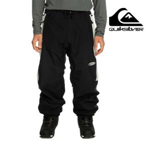 2023-24 QUIKSILVER HIGH ALTITUDE GORE-TEX PT KVJ0 True Black クイックシルバー  ブラック 黒 スノーボード ウェアー パンツ 2024 日本正規品｜peachboys