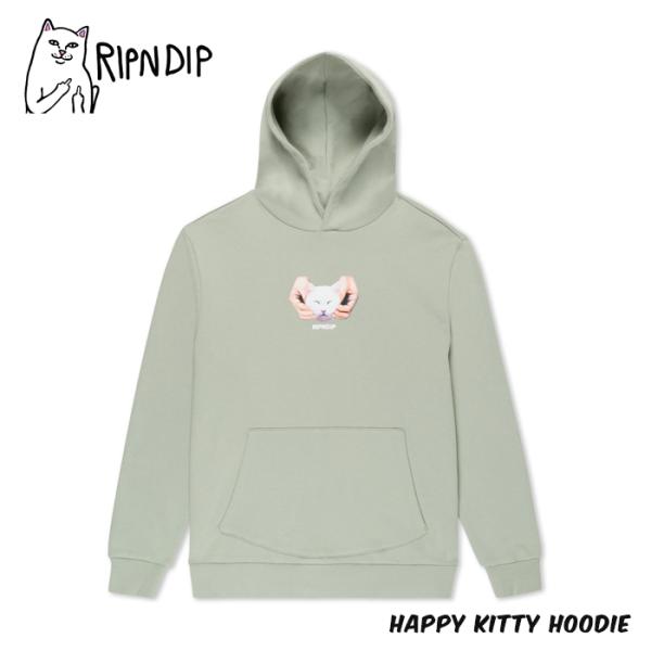 RIPNDIP HAPPY KITTY HOODIE リップンディップ ハッピー キティ フーディー...