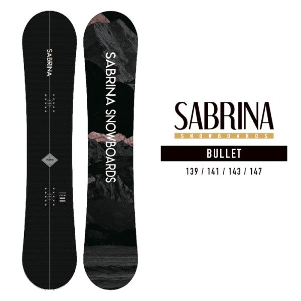 2023-24 SABRINA BULLET サブリナ バレット レディース スノーボード 板 Sn...