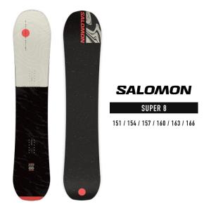 2023-24 SALOMON SUPER 8  サロモン スーパーエイト メンズ スノーボード 板 Snowboards 2024 日本正規品｜peachboys