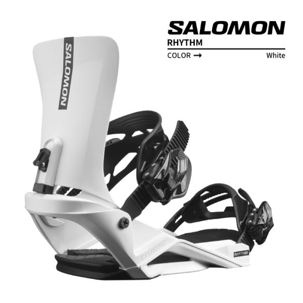 2023-24 SALOMON RHYTHM White サロモン リズム ホワイト 白 スノーボー...