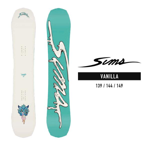 2023-24 SIMS VANILLA シムス ヴァニラ バニラ レディース スノーボード 板 S...