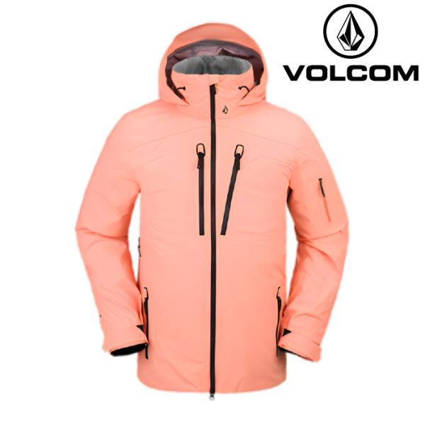 2023-24 VOLCOM GUCH STRETCH GORE JACKET PCH-Peach ...